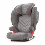 Scaun Auto pentru Copii cu Isofix Monza Nova 2 Aluminium Grey
