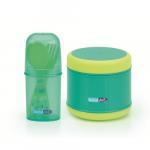 Set hranire termos alimente 300 ml si lingurita cu furculita Colours and Flavours BebeduE 80170
