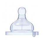 Tetina Chicco silicon Physiologic, 2buc, flux reglabil, sistem avansat anticolici, 2luni+
