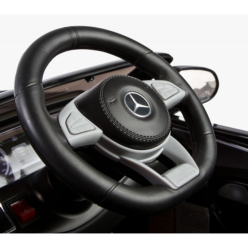 Masinuta electrica Toyz Mercedes-Benz S63 AMG 12V black - 7