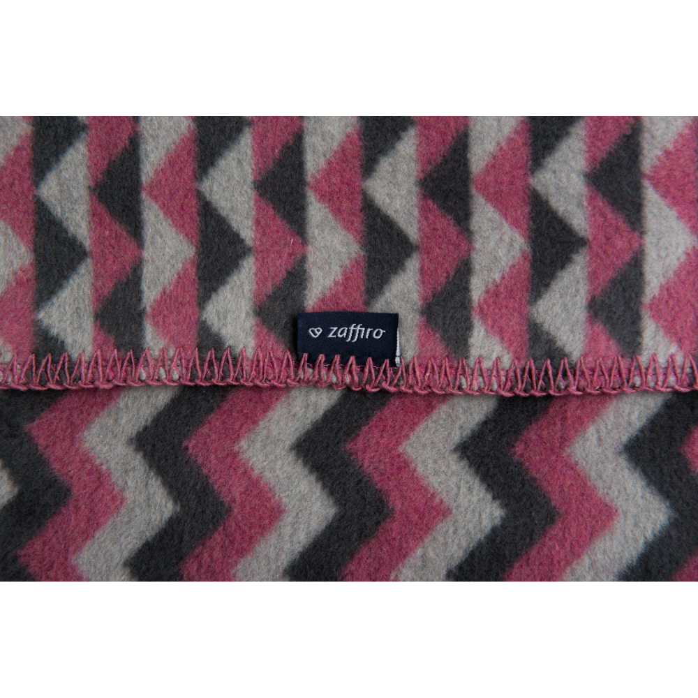 Paturica bebelusi Bumbac Zigzag 75x100 Womar Zaffiro AN-KBZ-01 - 1 | YEO