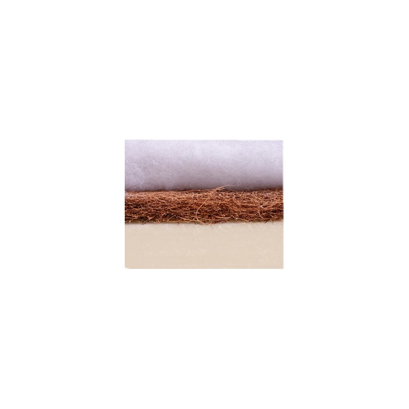 Saltea pentru patut cocos spuma 120x60x10 cm