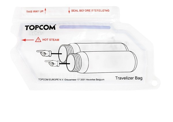 Set 30 pungi refolosibile pentru sterilizarea biberoanelor Travelizer Bag