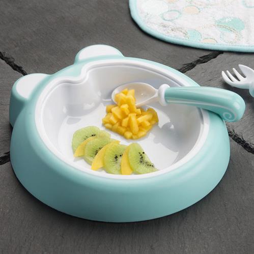 Set lingura si cutit blue