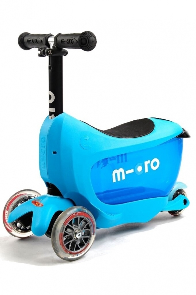 Trotineta Micro Mini2go Deluxe Blue - 6