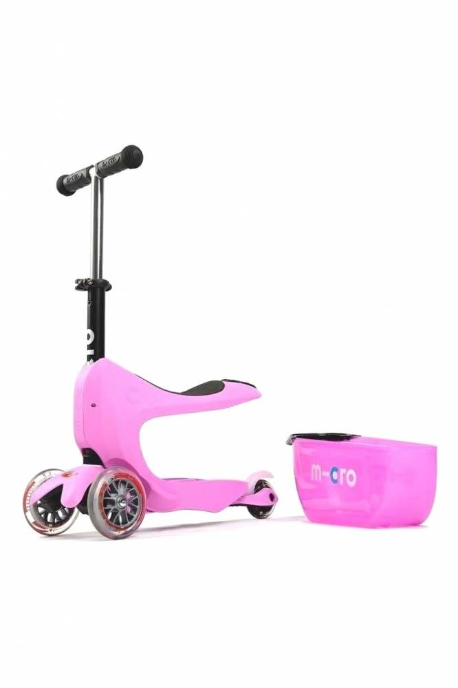 Trotineta Micro Mini2go Deluxe Pink - 1 | YEO