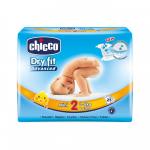 Scutece Chicco Dry Fit Advanced Mini nr.2 3-6 kg 25 buc