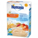 Cereale Humana cu 5 cereale, fructe si iaurt de la 8 luni 200 g