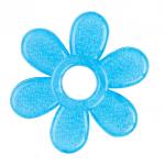 Inel gingival cu gel floare Baby Ono albastru