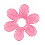 Inel gingival Baby Ono cu gel floare Baby Ono roz
