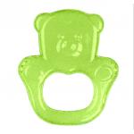 Inel gingival flexibil Baby Ono cu gel de racire Ursulet Verde