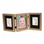 Kit amprenta My First Hand and Foot Impression Kidzzcast culoare natur