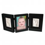 Kit amprenta My First Hand and Foot Impression Kidzzcast culoare negru