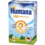 Lapte praf hipoalergenic Humana HA 2 500 g 6 luni+