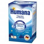 Lapte praf Humana de noapte cu cereale de la 6 luni 600 g