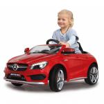 Masinuta electrica cu telecomanda si roti eva Mercedes CLA45 12V Rosie