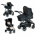 Set Carucior Rapid 4 Plus Trio Set Caviar/Beige