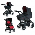 Set Carucior Rapid 4 Plus Trio Set Caviar/Tango