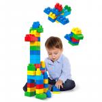 Jucarie Fisher Price Mega Blocks Primele Cuburi de construit 60 piese