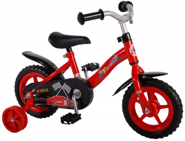 Bicicleta baieti 10 inch Volare Power cu roti ajutatoare nichiduta.ro imagine noua responsabilitatesociala.ro
