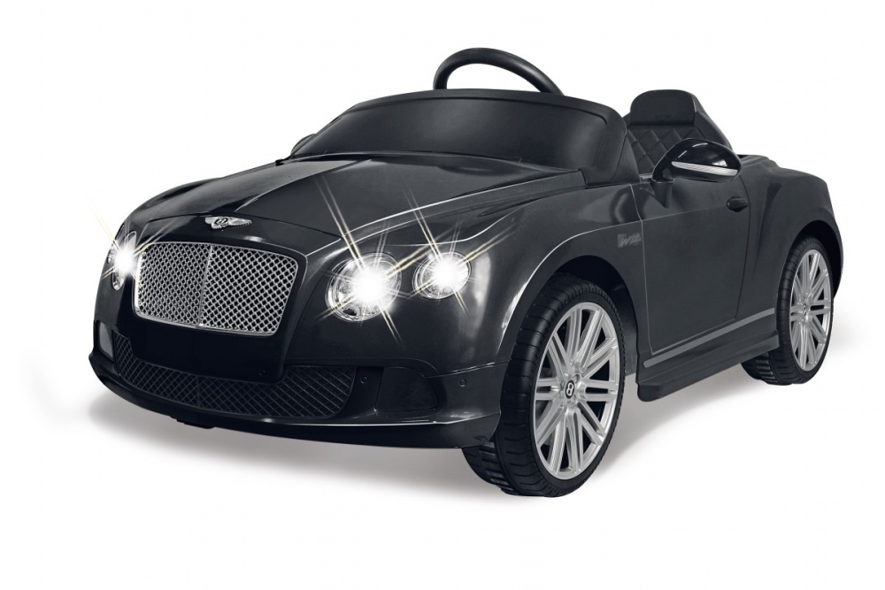 Masinuta electrica Bentley GTC neagra Jamara 9V cu telecomanda Jamara