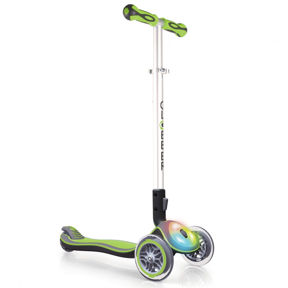 Trotineta reglabila my free elite lights verde lime