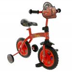 Bicicleta copii Cars 10 inch 2 in 1 cu si fara pedale
