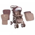 Carucior landou cu maner reversibil Appolo Beige Star