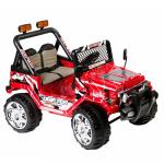 Masinuta electrica cu doua locuri Drifter Painted limited edition Red Spider