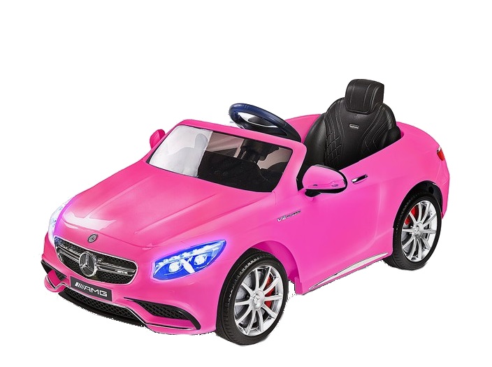 Masinuta electrica Toyz Mercedes-Benz S63 AMG 12V pink - 4