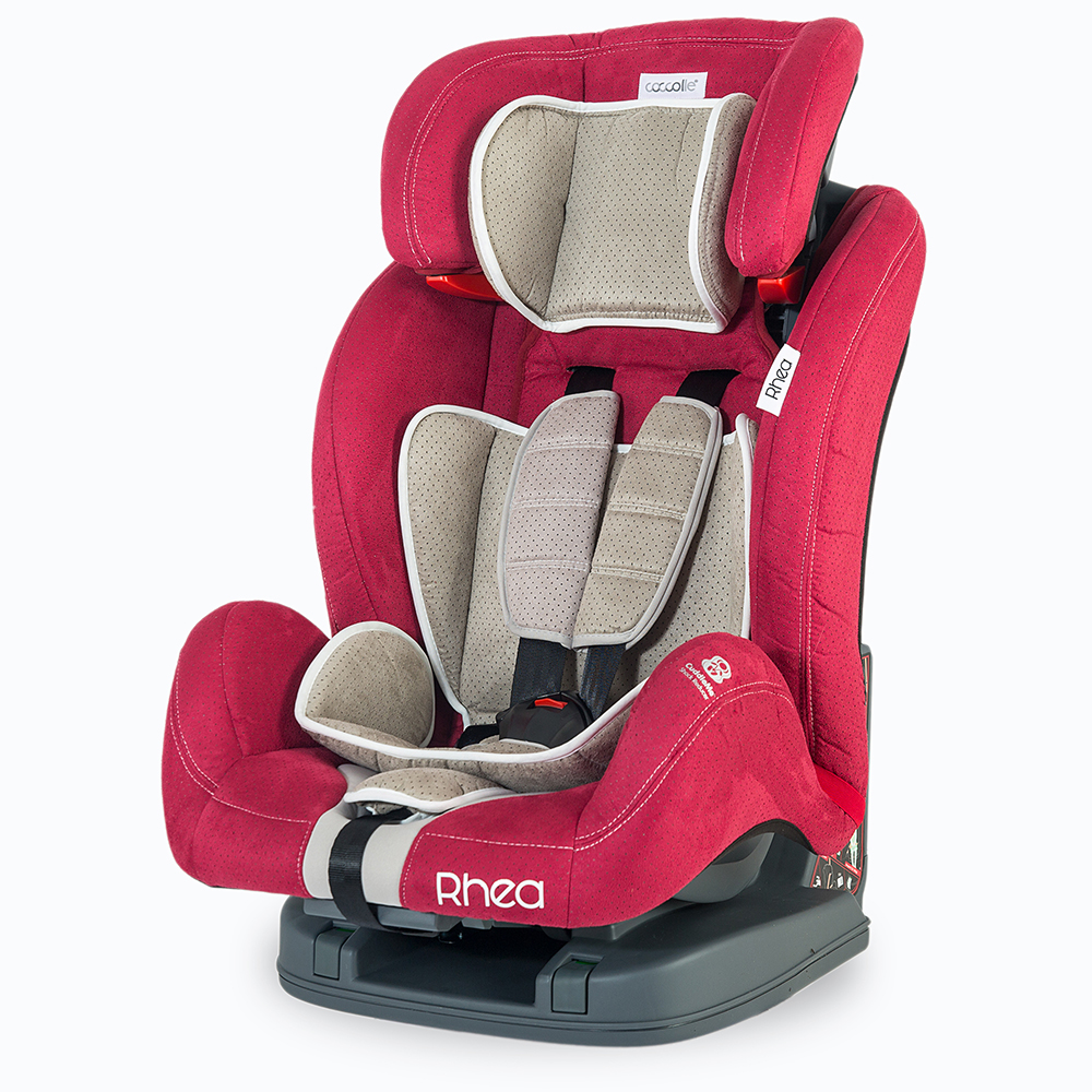 Scaun auto cu isofix coccolle rhea fix 9-36kg rosu