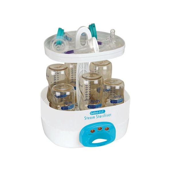 Sterilizator electric cu aburi 6 biberoane Espresso BebeduE BD80101 BebeduE imagine noua