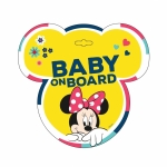 Baby la bord Stiker Disney Minnie Seven