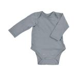 Body din bumbac organic cu extensie inclusa iPlay Grey 12-18 luni