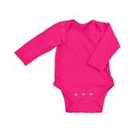 Body din bumbac organic cu extensie inclusa iPlay Hot Pink 12-18 luni