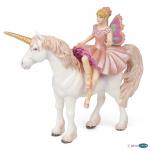 Figurina balerina elf si unicorn Papo