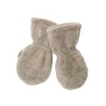 Manusi groase din lana merinos organica fleece Iobio Caffe Latte 2