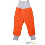 Pantaloni din lana merinos organica tumble/boiled wool KbT Iobio Orange 86/92
