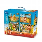 Puzzle 4 in 1 Lion King