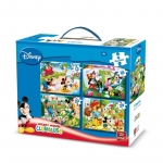 Puzzle 4 in 1 Mickey