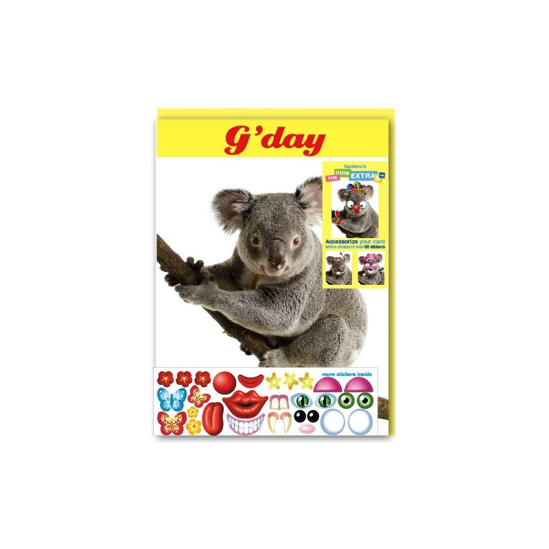 Felicitare amuzanta Little Extra Koala