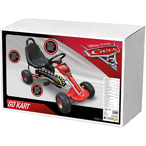 Kart cu pedale Mini Disney Cars 3