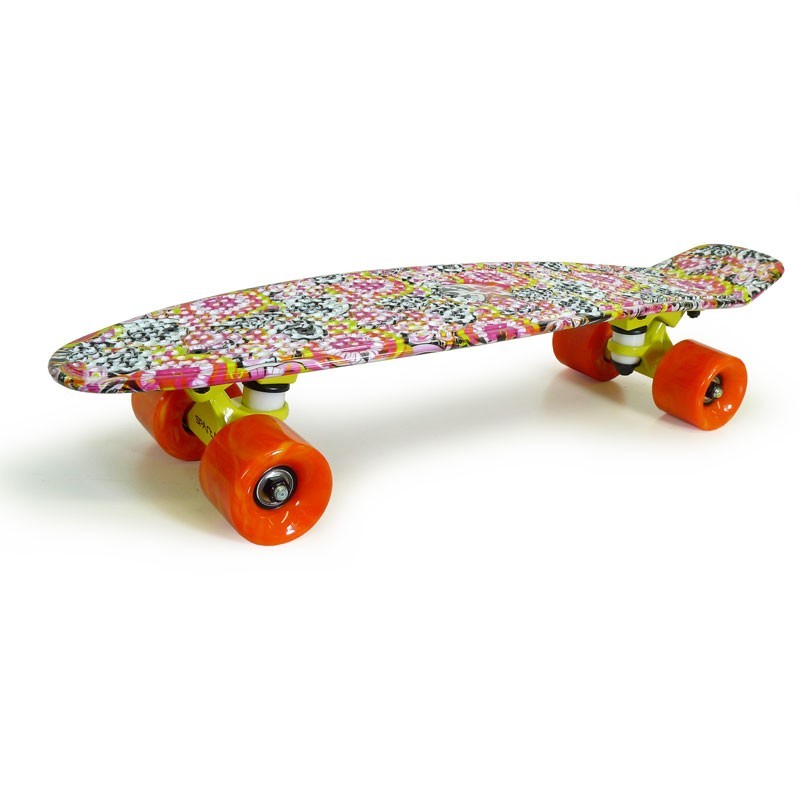 Pennyboard cu motive florale