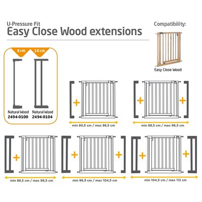 Poarta de siguranta Easy Close Wood Safety 1St nichiduta.ro imagine noua responsabilitatesociala.ro