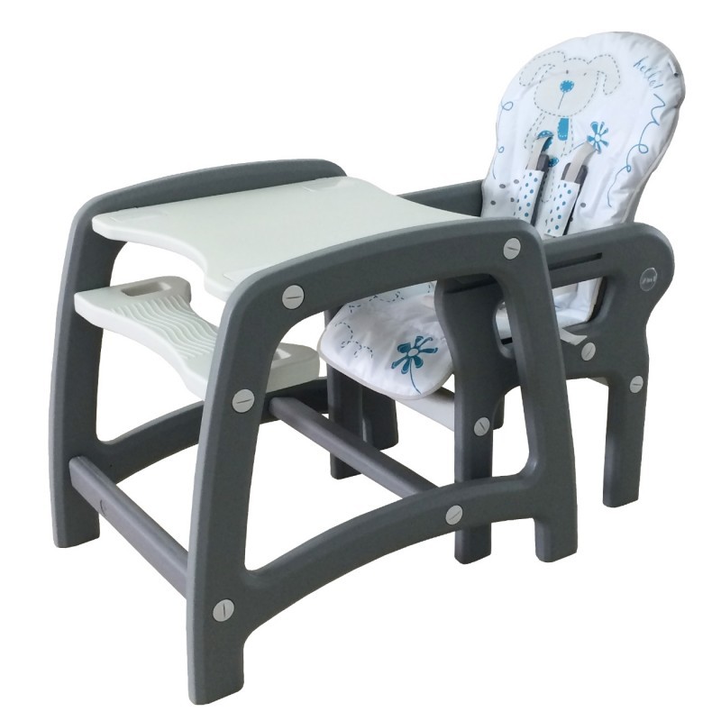 Scaun de masa 2 in 1 hello grey dog