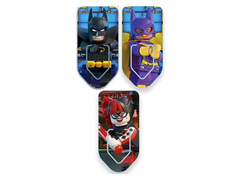 Set 3 semne de carte LEGO Batman Movie (51761)