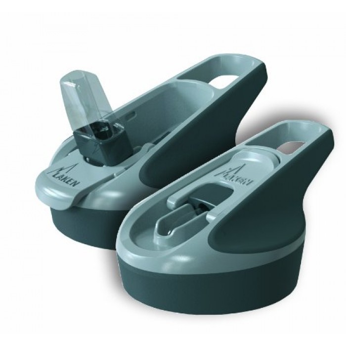 Termos inox laken jannu cu capac automat 0.50l verde