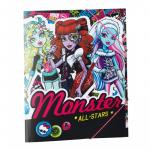Mapa A4 Monster High All Stars