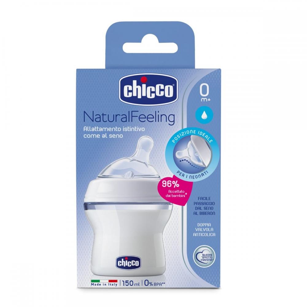 Biberon chicco step up 150ml t.s. flux normal 0+