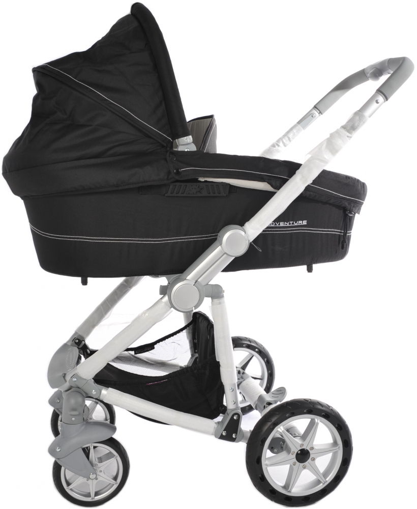 Carucior 2 in 1 x-travel x-adventure black